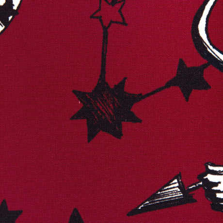 Brunschwig & Fils COSMIQUE PRINT RUBY Fabric