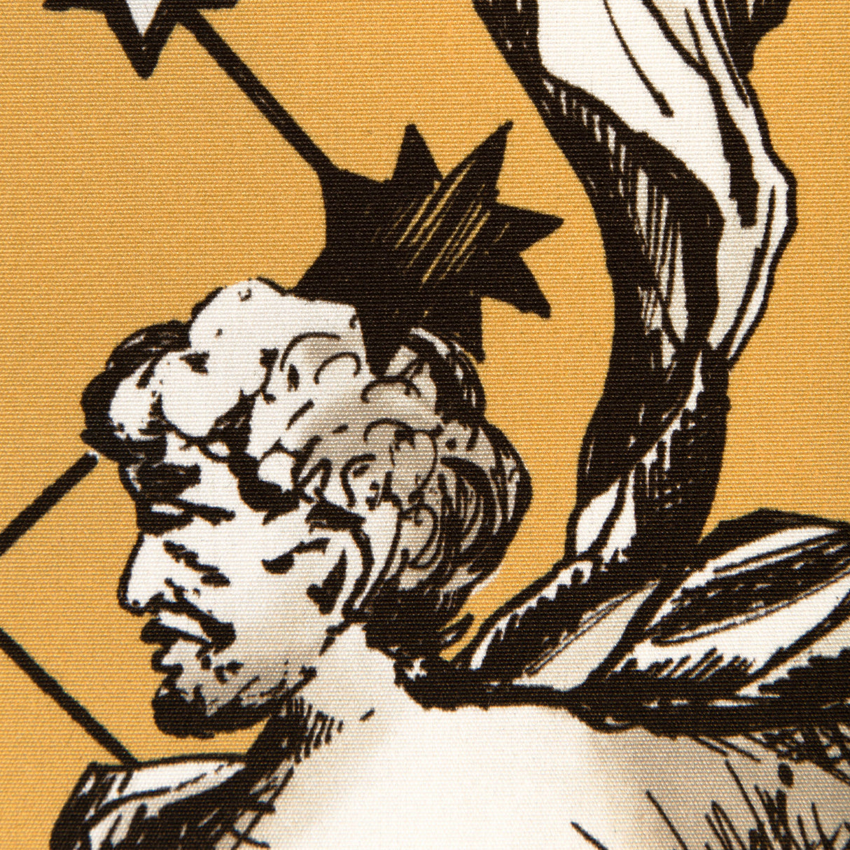 Brunschwig & Fils COSMIQUE PRINT GOLD Fabric