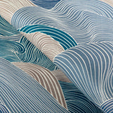 Brunschwig & Fils TOURBILLON PRINT LAPIS Fabric