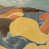 Brunschwig & Fils TOURBILLON PRINT TOPAZ Fabric