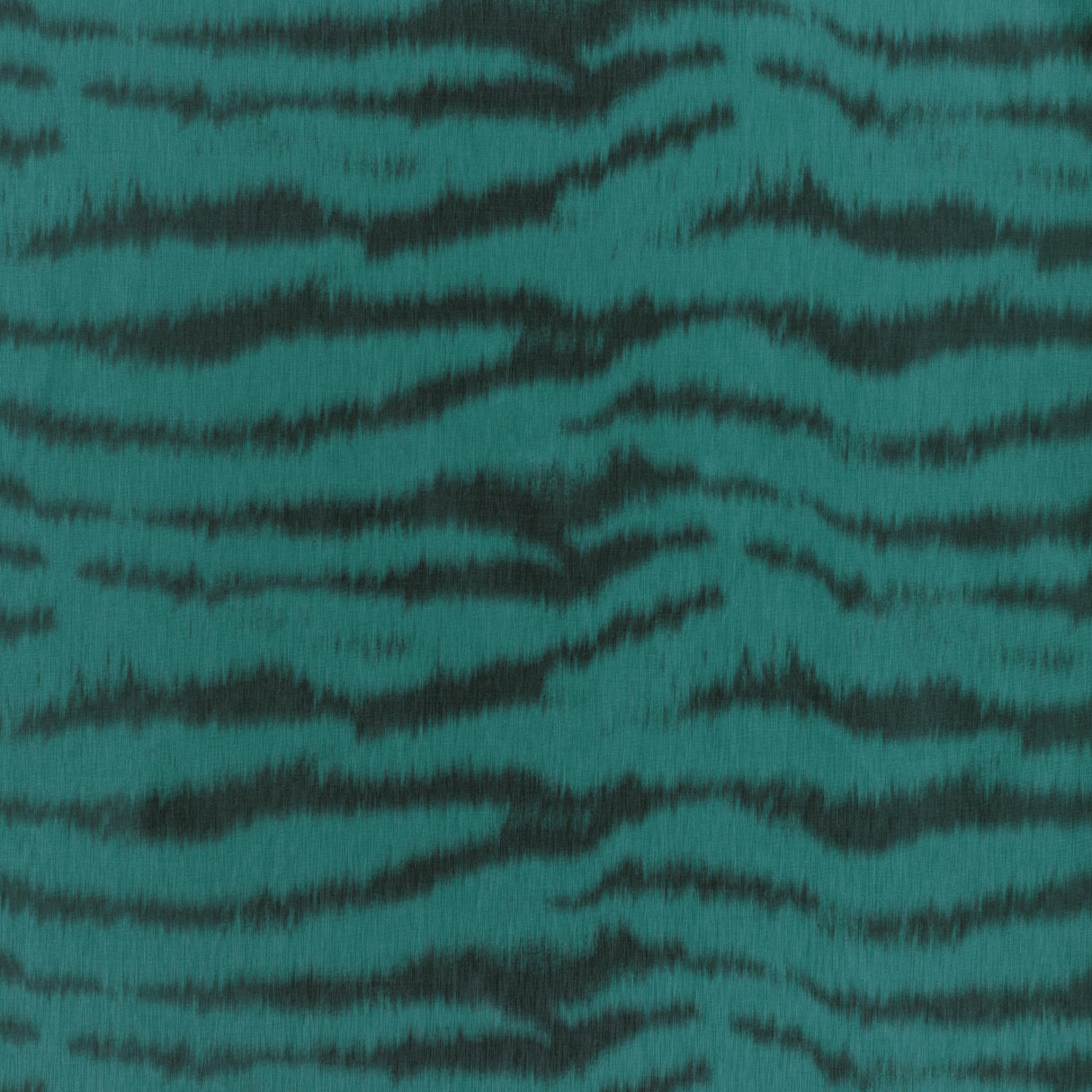 Brunschwig & Fils TIGRE WARP PRINT TEAL Drapery Fabric