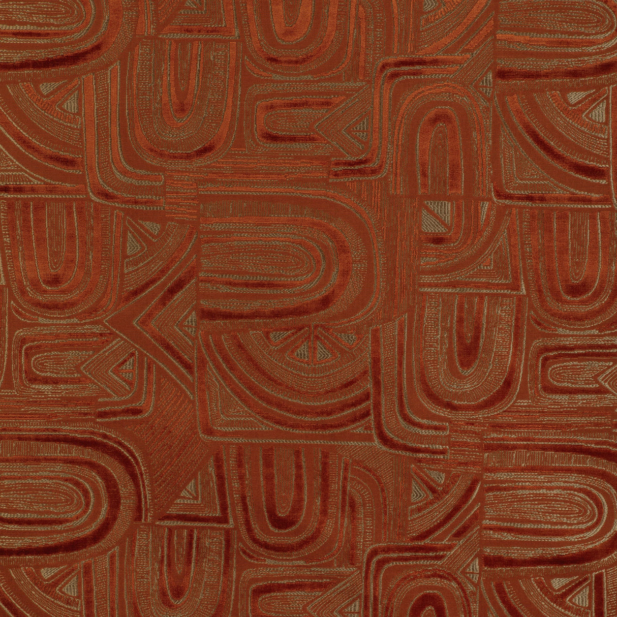 Brunschwig & Fils TIMBRE VELVET CITRINE Upholstery Fabric