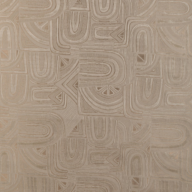 Brunschwig & Fils TIMBRE VELVET BEIGE Upholstery Fabric