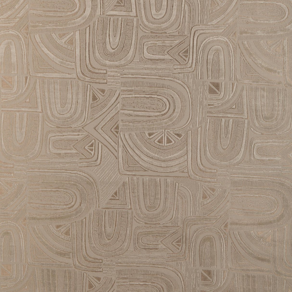 Brunschwig & Fils TIMBRE VELVET BEIGE Upholstery Fabric