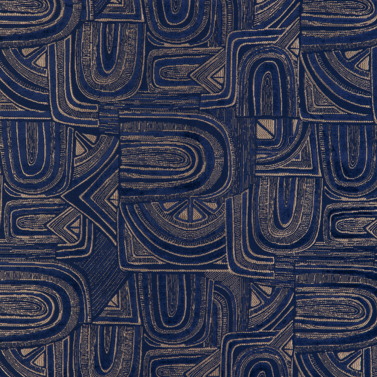 Brunschwig & Fils TIMBRE VELVET LAPIS Upholstery Fabric