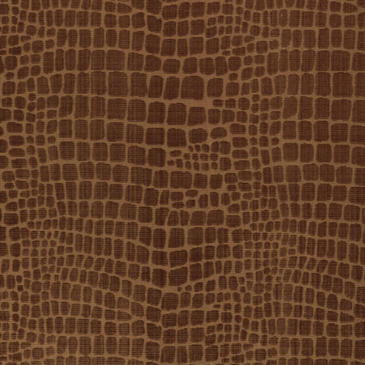 Brunschwig & Fils CROC VELVET AMBER Upholstery Fabric
