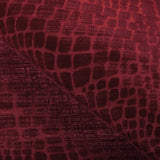 Brunschwig & Fils CROC VELVET GARNET Upholstery Fabric