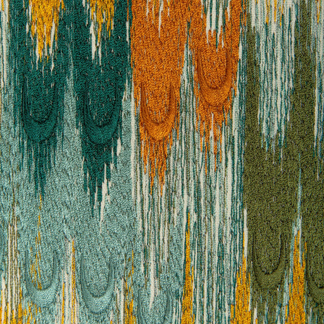 Brunschwig & Fils DUVAL EMB TEAL/TOPAZ Fabric