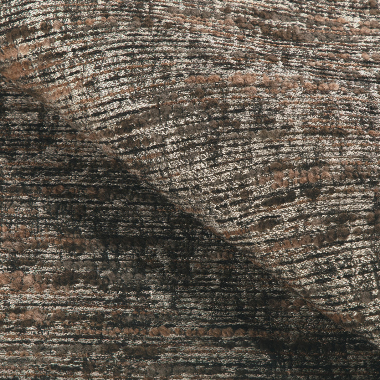 Brunschwig & Fils PIERRE TEXTURE EBONY Upholstery Fabric