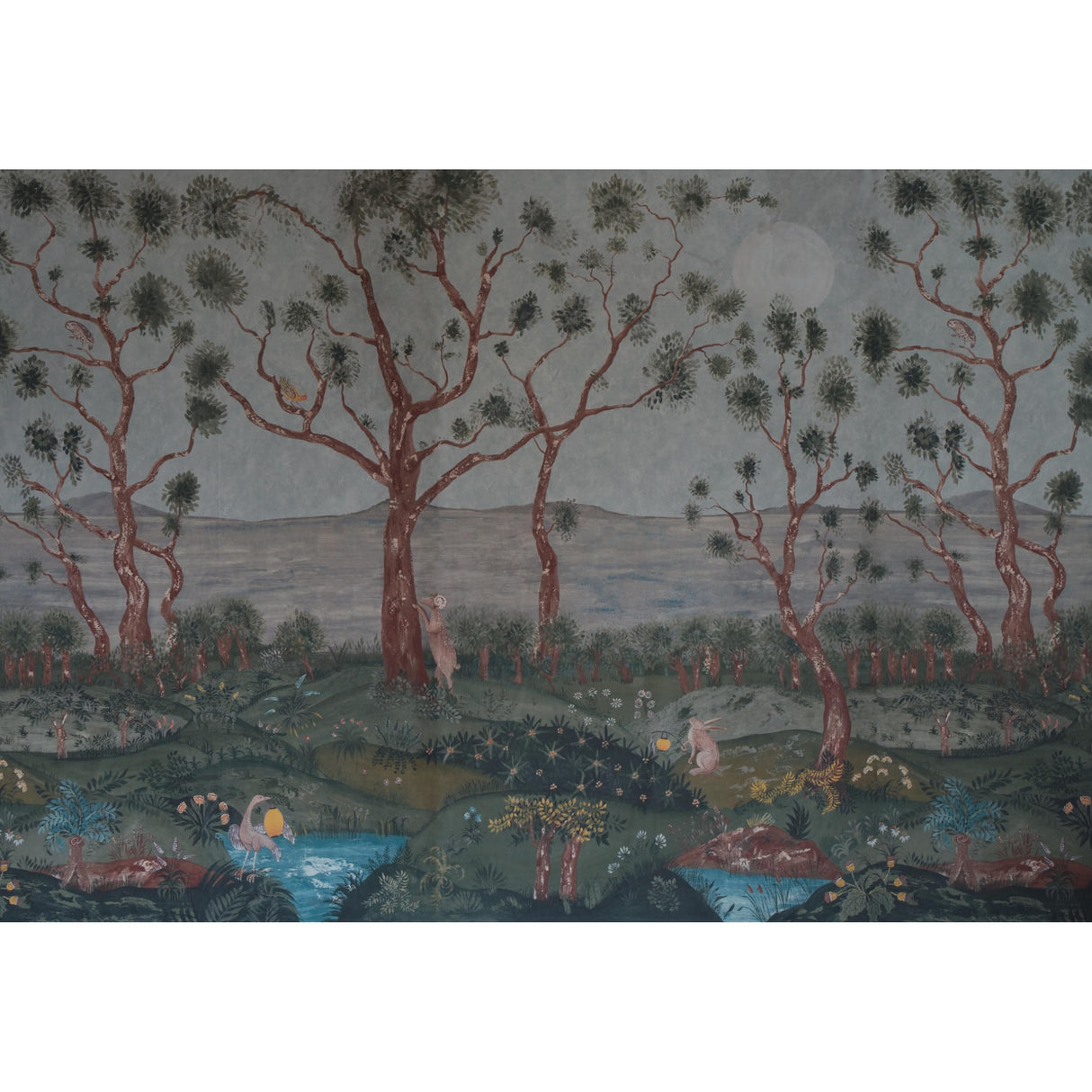 Andrew Martin LANTERN PARADE MIDSUMMER Wallpaper