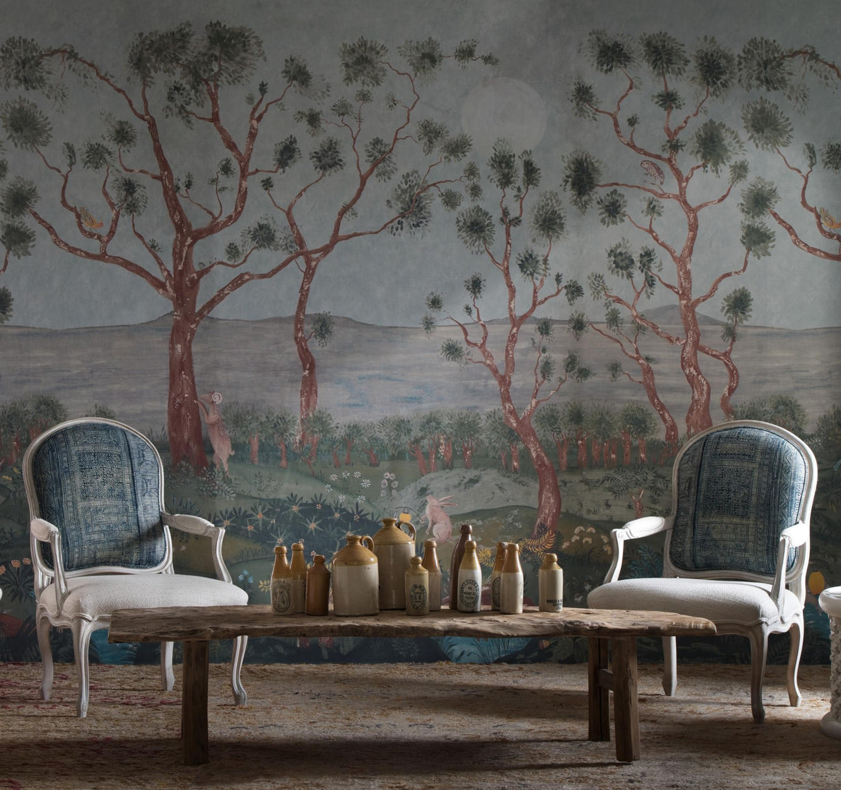 Andrew Martin LANTERN PARADE MIDSUMMER Wallpaper