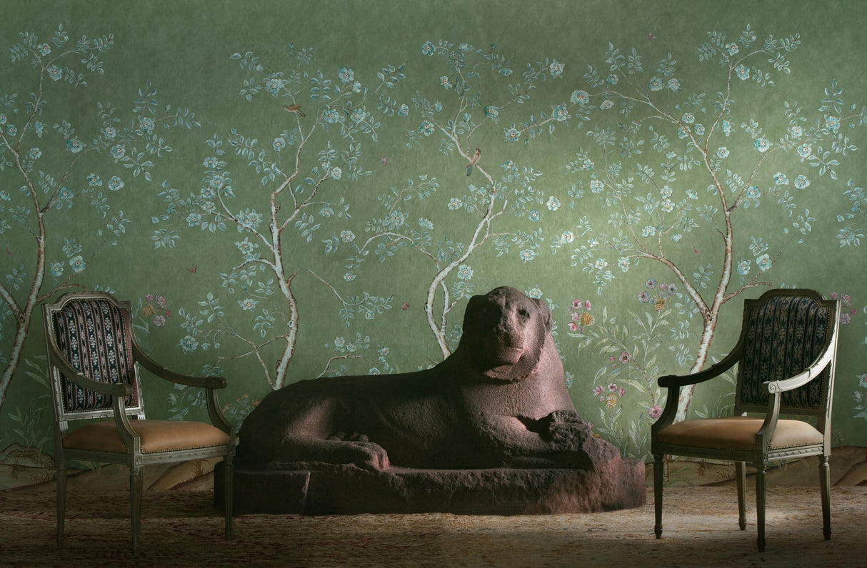 Andrew Martin SONGBIRD RAIN Wallpaper