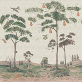 Andrew Martin MYTHICAL LAND LINEN FLAX Wallpaper