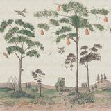 Andrew Martin MYTHICAL LAND LINEN FLAX Wallpaper