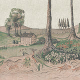 Andrew Martin MYTHICAL LAND LINEN FLAX Wallpaper