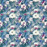 Clarke & Clarke RUGOSA DAMSON VELVET Fabric