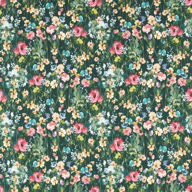 Clarke & Clarke WILD MEADOW FOREST Fabric