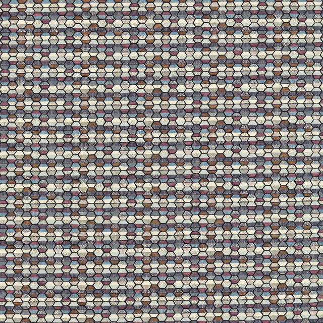 Clarke & Clarke COSMIC MINERAL/RASPBERRY Upholstery Fabric