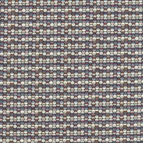 Clarke & Clarke COSMIC MINERAL/RASPBERRY Upholstery Fabric