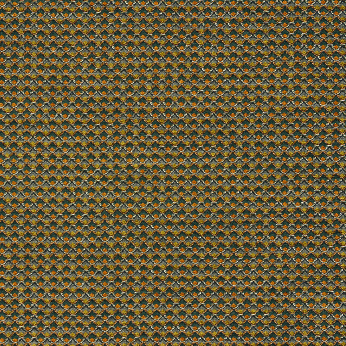 Clarke & Clarke LYRA SPICE/FOREST Upholstery Fabric