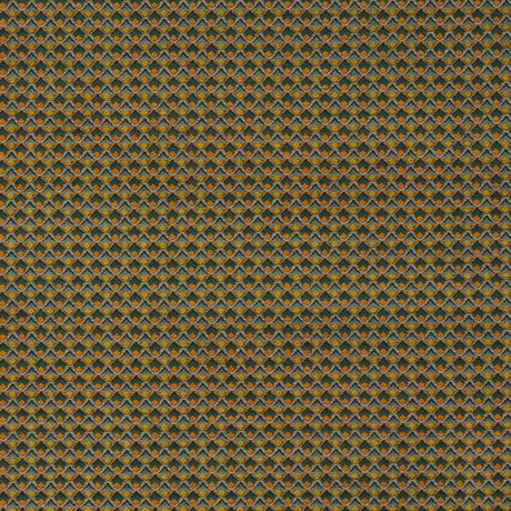 Clarke & Clarke LYRA SPICE/FOREST Upholstery Fabric