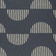 Clarke & Clarke ANTON MIDNIGHT Drapery Fabric