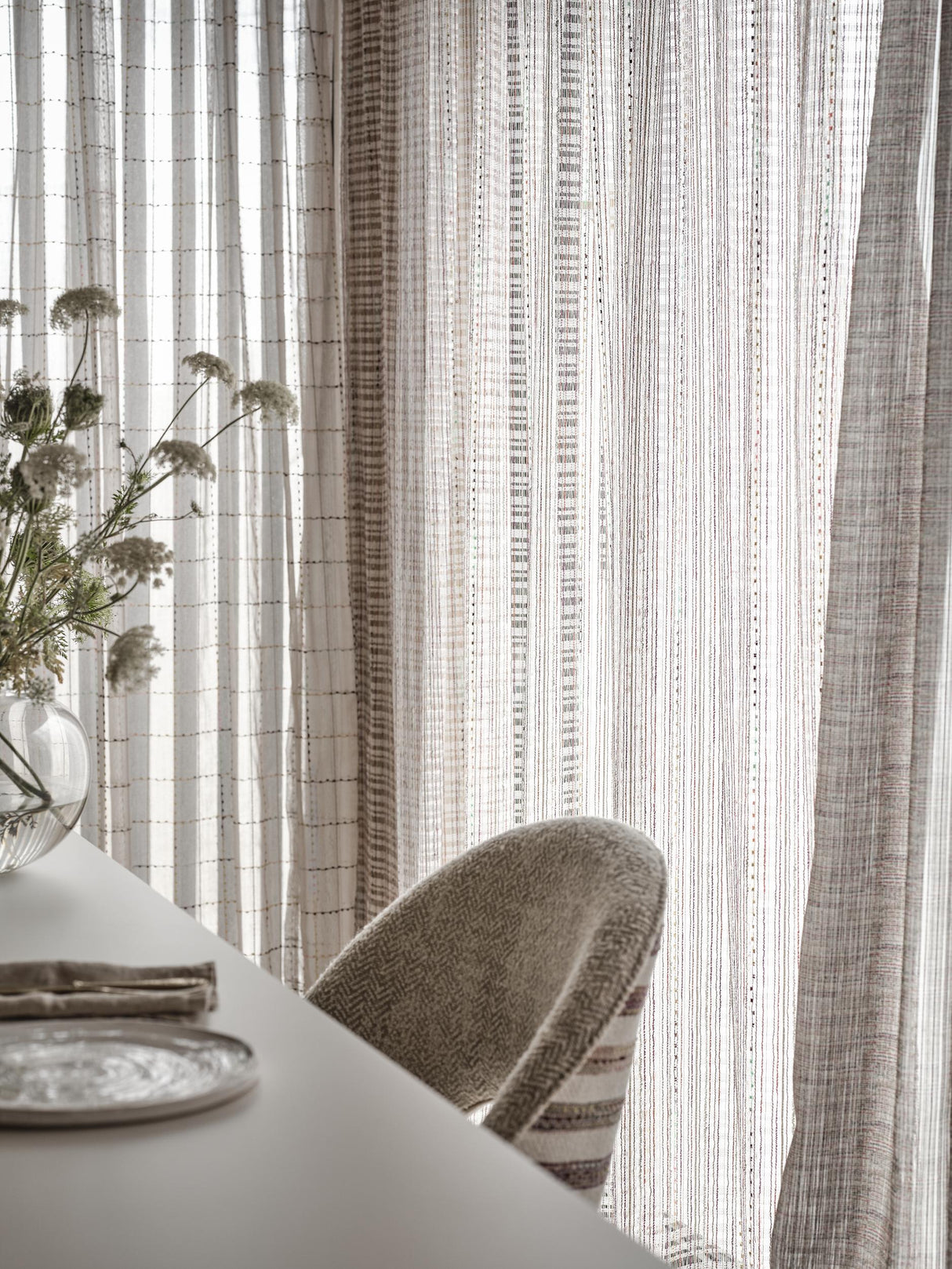 Clarke & Clarke LUCAS SUMMER Drapery Fabric