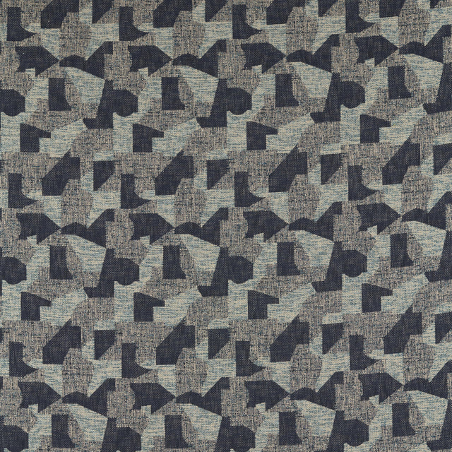 Clarke & Clarke ESPEN PEACOCK Upholstery Fabric
