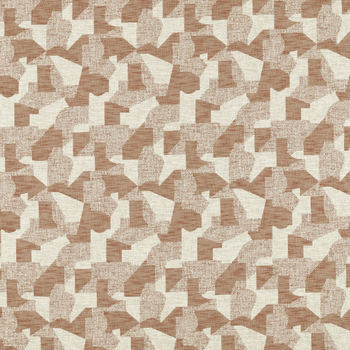 Clarke & Clarke ESPEN RUST Upholstery Fabric