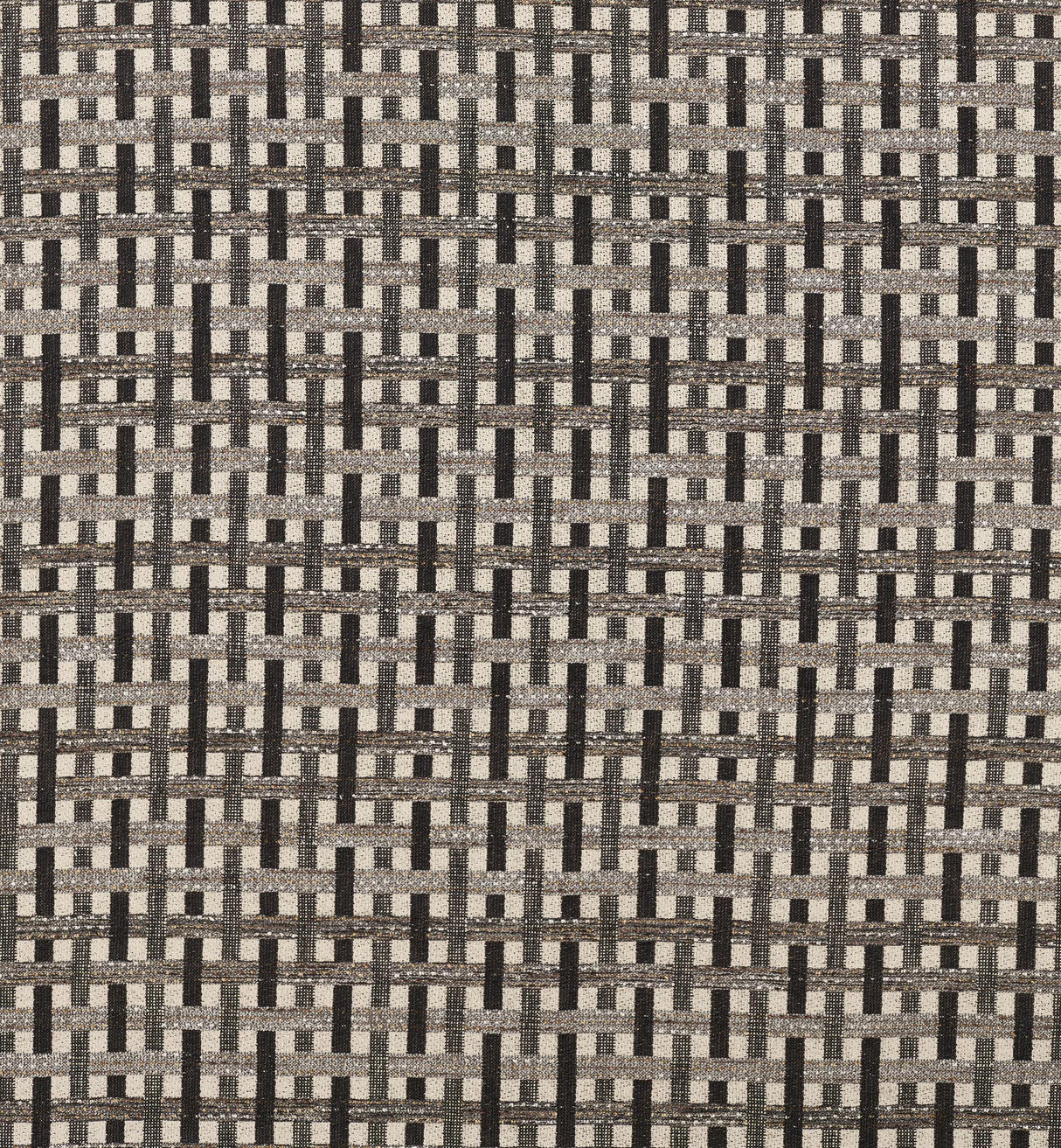 Clarke & Clarke KASPER CHARCOAL/LINEN Upholstery Fabric