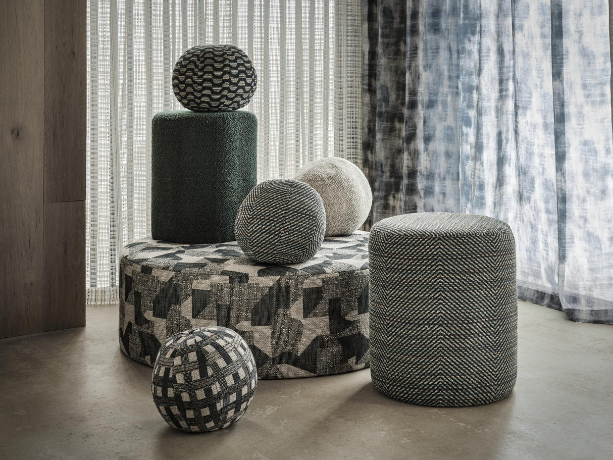 Clarke & Clarke KASPER KINGFISHER Upholstery Fabric