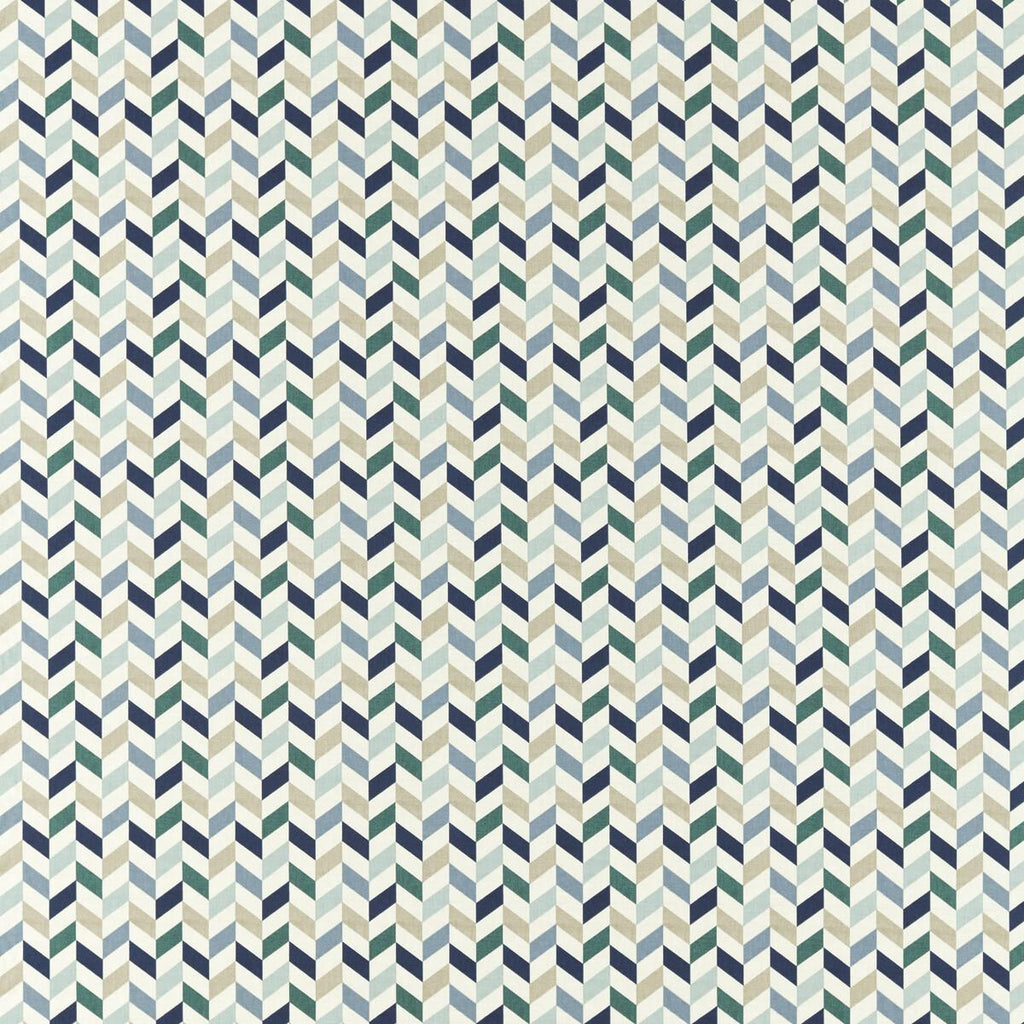 Clarke & Clarke PHOENIX MINERAL/NAVY Fabric