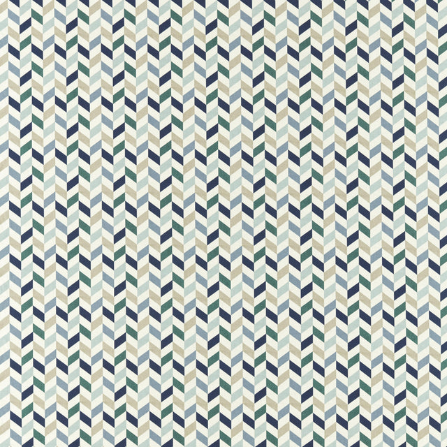 Clarke & Clarke PHOENIX MINERAL/NAVY Fabric
