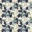 Clarke & Clarke RENO MINERAL/NAVY Fabric