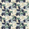 Clarke & Clarke Reno Mineral/Navy Fabric