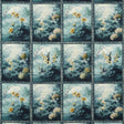 Clarke & Clarke ARTUS DENIM OCHRE Upholstery Fabric