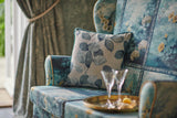 Clarke & Clarke ARTUS DENIM OCHRE Upholstery Fabric