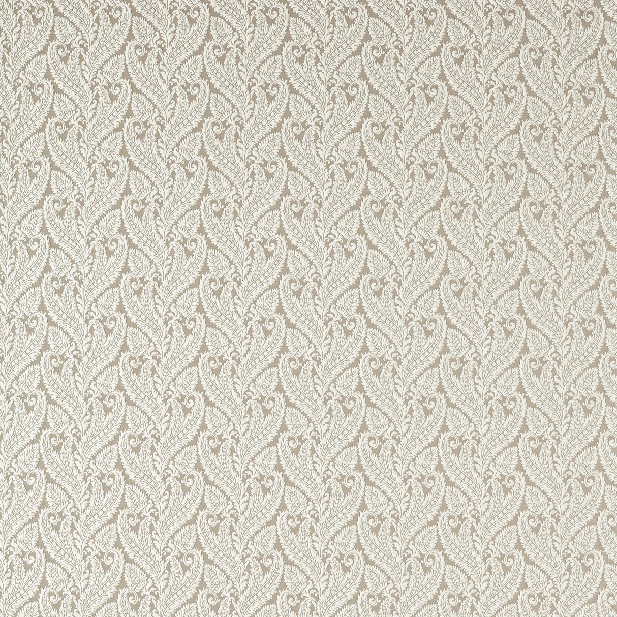 Clarke & Clarke REGALE IVORY MOCHA Drapery Fabric