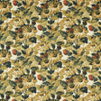 Clarke & Clarke SUNFOREST OLIVE RUSSET Upholstery Fabric
