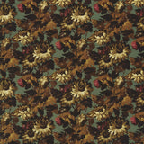Clarke & Clarke SUNFOREST RUSSET VELVET Upholstery Fabric
