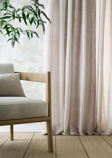 Clarke & Clarke DIANO BLUSH Drapery Fabric