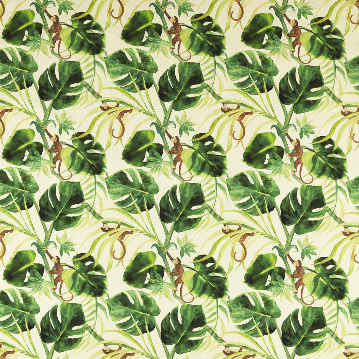 Clarke & Clarke MONKEY BIZ OUTDOOR NAT Fabric