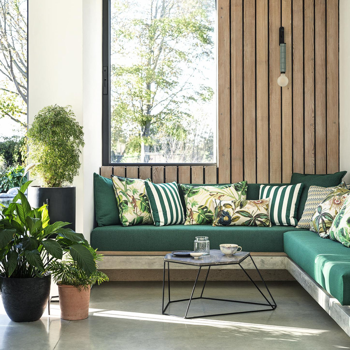 Clarke & Clarke SICILY FOREST Fabric