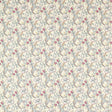 Clarke & Clarke GOLDEN LILY DOVE/PLUM Fabric
