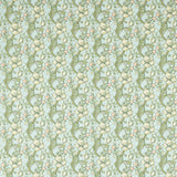 Clarke & Clarke GOLDEN LILY APPLE/BLUSH Fabric