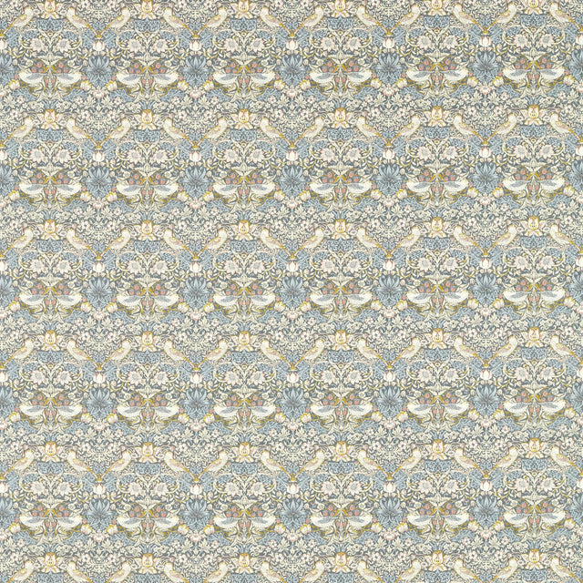 Clarke & Clarke STRAWBERRY THIEF SLATE Fabric