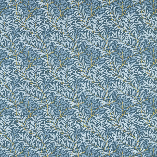 Clarke & Clarke WILLOW BOUGHS DENIM Fabric