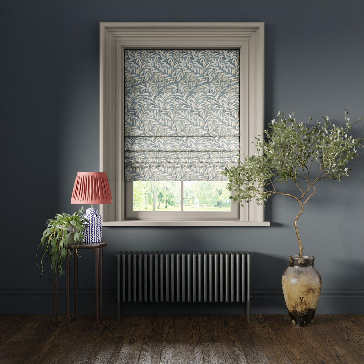 Clarke & Clarke WILLOW BOUGHS DOVE Fabric
