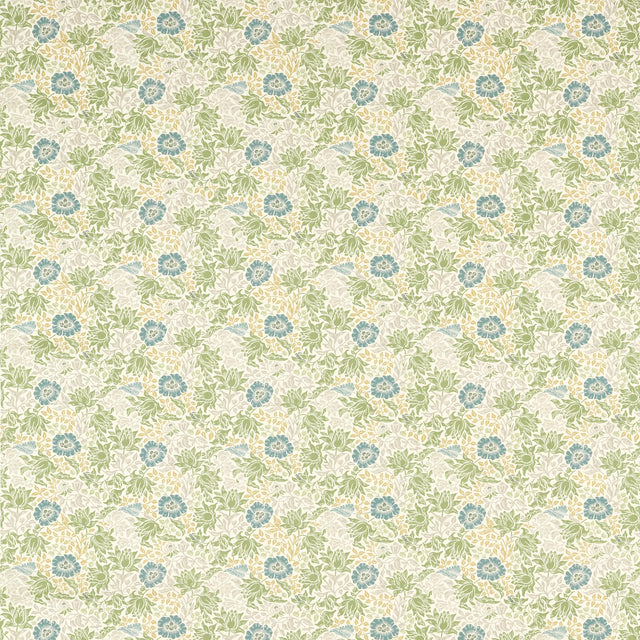 Clarke & Clarke MALLOW APPLE/LINEN Fabric