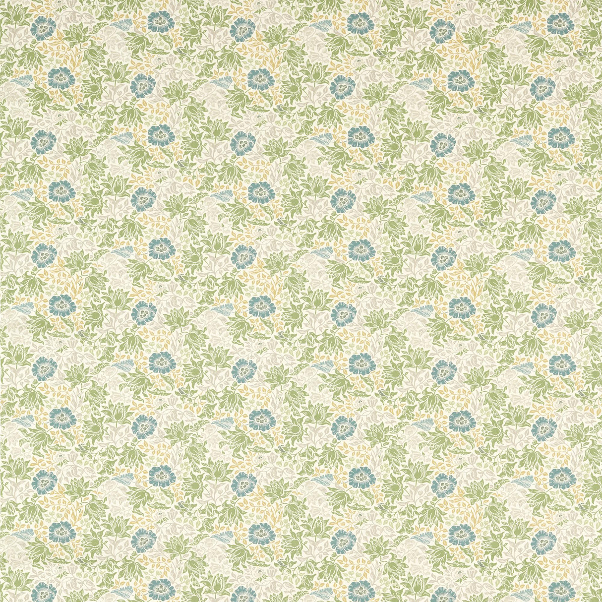 Clarke & Clarke MALLOW APPLE/LINEN Fabric